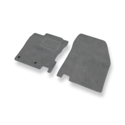 Velours automatten voor Nissan Qashqai II Crossover (2013-2021) - grijs