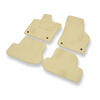 Velours automatten voor Volkswagen Beetle III Hatchback, Cabriolet (2011-2019) - beige