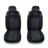 Universele autohoezen (T-Shirt) voor Ford Fiesta MK5, MK6, MK7, MK8 (1999-2019) - TS-B