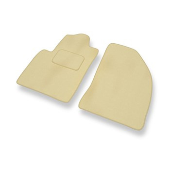 Velours automatten voor Ford Fiesta V Hatchback, Bestelwagen (2002-2008) - beige