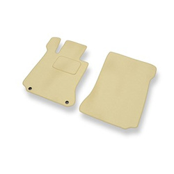 Velours automatten voor Mercedes-Benz C Klas W204 Stationwagen, Limousine (2007-2014) - beige