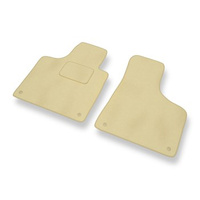 Velours automatten voor Audi A3 II 8P (2003-2012) - beige