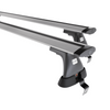 Basisrek voor het autodak voor Volvo S40 Sedan (2004-2012) - zilver Imperiaal - zonder bevestigingsmateriaal - Aluminium