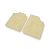 Velours automatten voor Subaru Justy III Hatchback (2003-2007) - beige