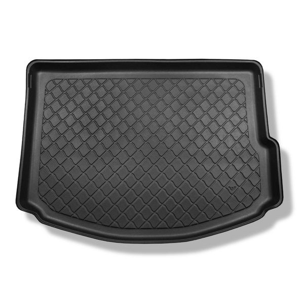 Kofferbakmat op maat voor: Renault Scenic IV MPV (12.2016-09.2022) - 5 zitplaatsen; bovenste bagageruimte (gelijke laaddrempel); de schuifvloer in de hoogste stand