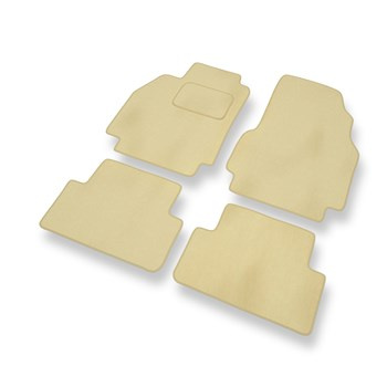 Velours automatten voor Renault Megane II Estate, Hatchback, Cabriolet, Sedan (2