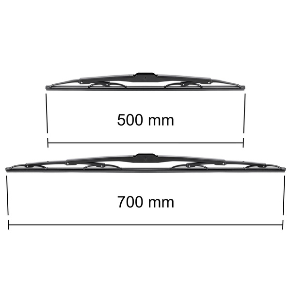 Auto ruitenwissers op de voorruit voor Peugeot Expert G9 Bestelwagen (02.2007-2016) - standaard bladen