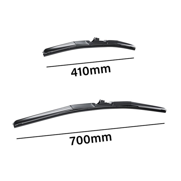 Auto ruitenwissers op de voorruit voor DS 7 Crossback (09.2017-....) - hybride bladen