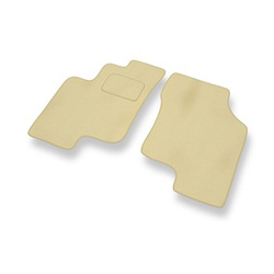 Velours automatten voor Hyundai Getz Hatchback (2002-2008) - beige