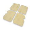 Velours automatten voor Suzuki Vitara I Cabriolet, SUV (1988-1997) - beige