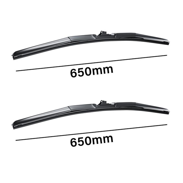 Auto ruitenwissers op de voorruit voor Mercedes-Benz SL R230 Roadster (10.2001-11.2012) - hybride bladen