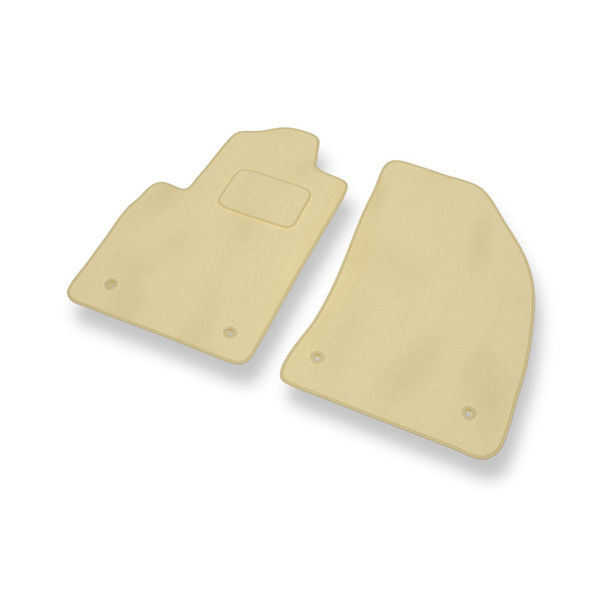 Velours automatten voor Mazda 2 I Hatchback (2003-2007) - beige