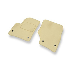 Velours automatten voor Volkswagen Touareg I SUV (2002-2010) - beige
