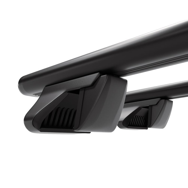 Basisrek voor het autodak voor Citroen Berlingo III Bestelwagen (2019-....) - zwart Imperiaal - railing - Aluminium