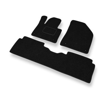 Vilten automatten voor Citroen C5 III Sedan, Tourer (2008-2017) - zwart