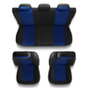 Een set universele autohoezen voor Fiat Doblo I, II, III, IV (2000-2019) - S-BL