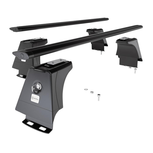 Basisrek voor het autodak voor Honda CR-V SUV (2007-2011) - zwart Imperiaal - bevestigingspunten - Aluminium