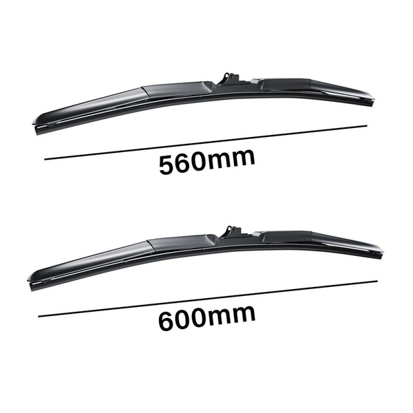 Auto ruitenwissers op de voorruit voor Saab 9-3X SportCombi (03.2010-06.2012) - hybride bladen