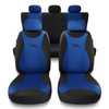 Een set universele autohoezen voor Hyundai i10 I, II, III (2008-....) - TR-BL