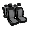 Op maat gemaakte hoezen voor Seat Cordoba II Sedan (2002-2009) kuipstoelen - pasvorm autostoelhoezen - autostoelbeschermer set - grijs