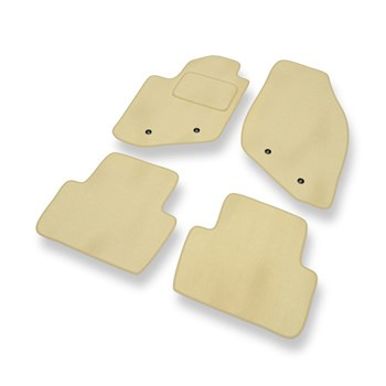 Velours automatten voor Volvo V70 II Stationwagen (2000-2007) - beige