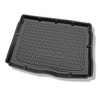 Set kofferbakmat en automatten TPE PREMIUM op maat gemaakt voor: Volkswagen Golf VI Hatchback (09.2008-09.2012) - met volledig reservewiel en / of 4 wiel aandrijving (4 motion)