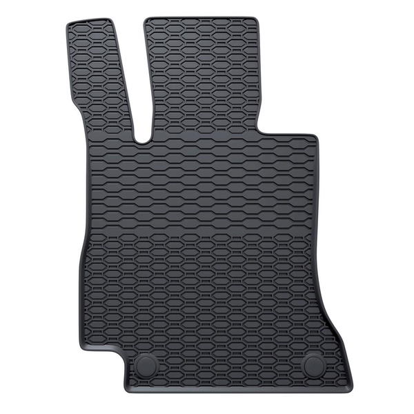 Rubberen matten voor de Mercedes-Benz CLS C257 Coupé (2018-2023) - zwart - 4 stuks