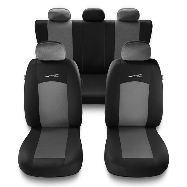 Een set universele autohoezen voor BMW 3 E36, E46, E90, F30, G20, G21 (1990-....) - S-G2