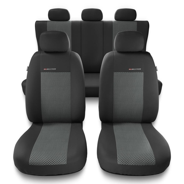 Een set universele autohoezen voor Volkswagen Caddy II, III, IV, V (1995-....) - UNE-2