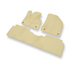 Velours automatten voor Citroen C5 III Sedan, Tourer (2008-2017) - beige