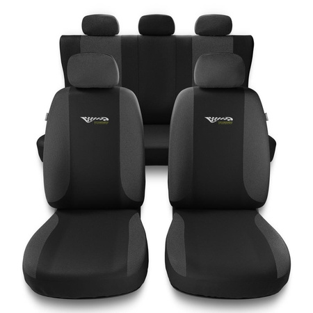 Een set universele autohoezen voor Fiat Punto GRANDE, EVO, 2012 (2005-2018) - TG-G