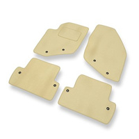 Velours automatten voor Volvo S60 I (2000-2009) - beige