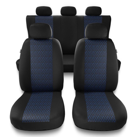 Een set universele autohoezen voor Audi A6 C4, C5, C6, C7, C8 (1994-2019) - PF-BL