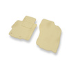 Velours automatten voor Mitsubishi Lancer VIII Sedan, Sportback (2007-2016) - beige