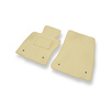 Velours automatten voor Mini Hatch III Hatchback (2013-2024) - beige