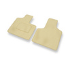 Velours automatten voor Chrysler Grand Voyager III MPV (1996-2000) - beige