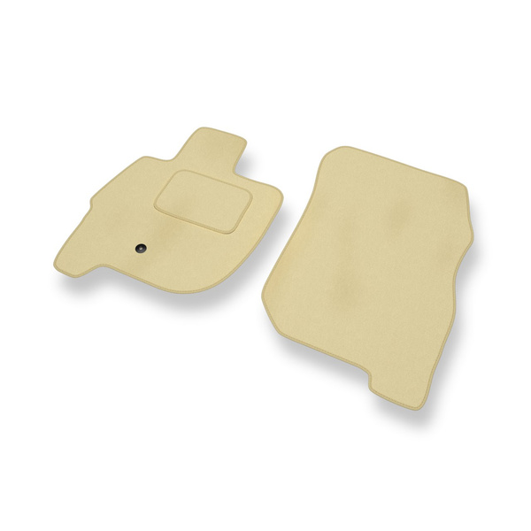 Velours automatten voor Mitsubishi Galant IX Sedan (2006-2012) - beige