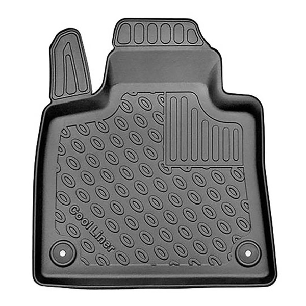 Set kofferbakmat en automatten TPE PREMIUM op maat gemaakt voor: Citroen C4 SpaceTourer MPV (07.2013-11.2020) - 5 zitplaatsen; bovenste bagageruimte (vlakke kofferbodem); geen derde rij