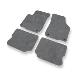 Velours automatten voor Seat Leon I Hatchback (1998-2006) - grijs