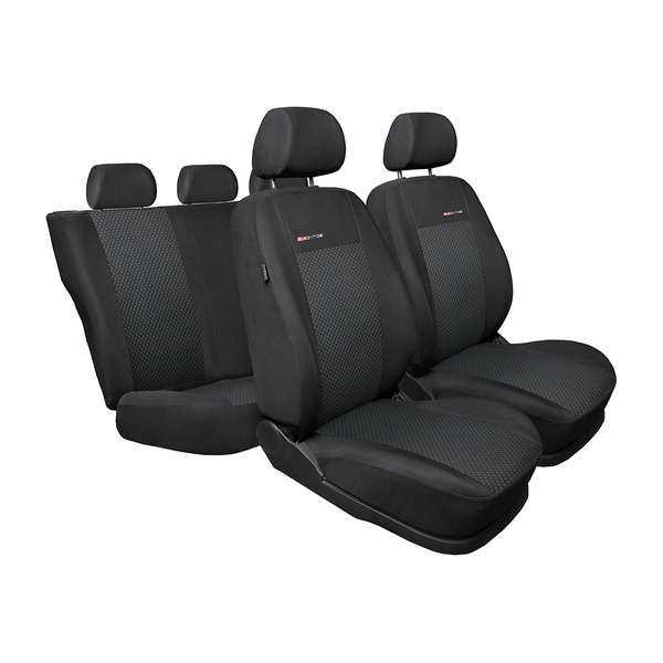 Op maat gemaakte hoezen voor Seat Leon II Hatchback (2005-2012) - pasvorm autostoelhoezen - autostoelbeschermer set - E3