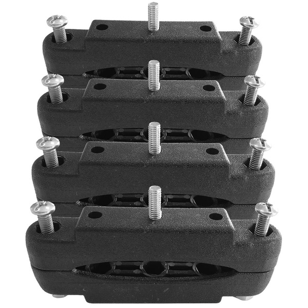 Adapters voor brede stangen zonder T-profiel - 4 stukken