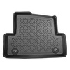 Set kofferbakmat en automatten TPE op maat gemaakt voor: Volvo V40 II Cross Country Hatchback (07.2012-07.2019) - onderste bagageruimte; voor auto's zonder dubbele bodem in de bagageruimte