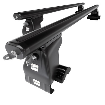 Basisrek voor het autodak voor Nissan Tiida Hatchback (2005-2007) - zwart Imperi