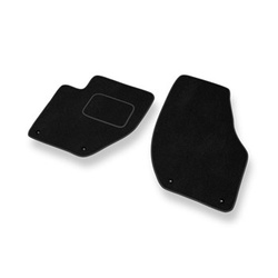 Velours automatten voor Volvo V40 II Hatchback (2012-2019) - zwart