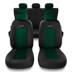 Een set universele autohoezen voor Skoda Fabia I, II, III, IV (1999-....) - S-GR
