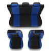 Een set universele autohoezen voor Fiat Cinquecento (1991-1998) - TG-BL