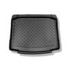 Kofferbakmat op maat voor: Skoda Karoq SUV (11.2017-....) - onderste bagageruimte; met tijdelijk reservewiel of reparatieset; zonder multifunctionele vloer