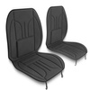 Geprofileerde beschermmat voor autostoelen Chrysler Sebring I II III - grijs