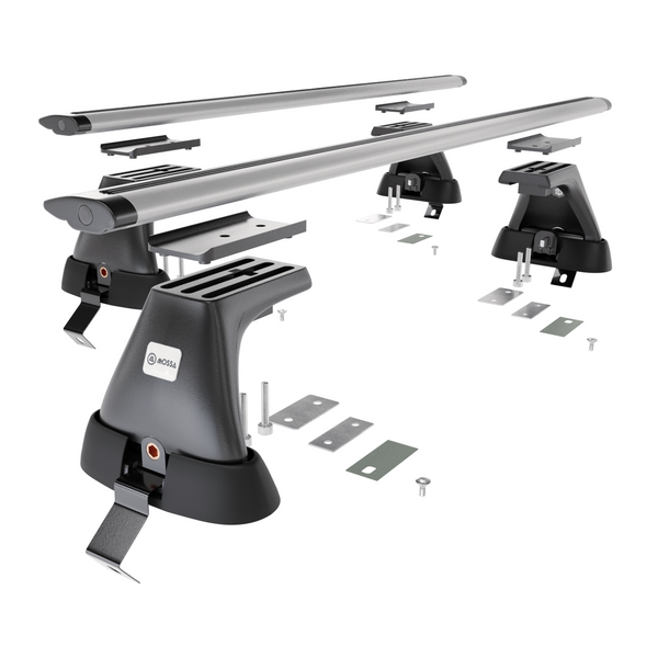 Basisrek voor het autodak voor Opel Insignia Sedan (2009-2017) - zilver Imperiaal - zonder bevestigingsmateriaal - Aluminium