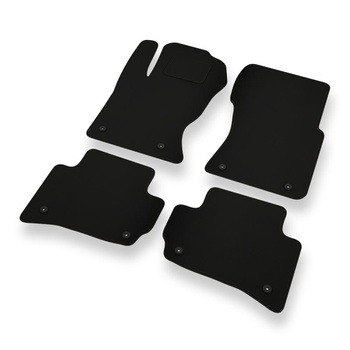 Vilten automatten voor Jaguar F-Pace SUV (2016-....) - zwart